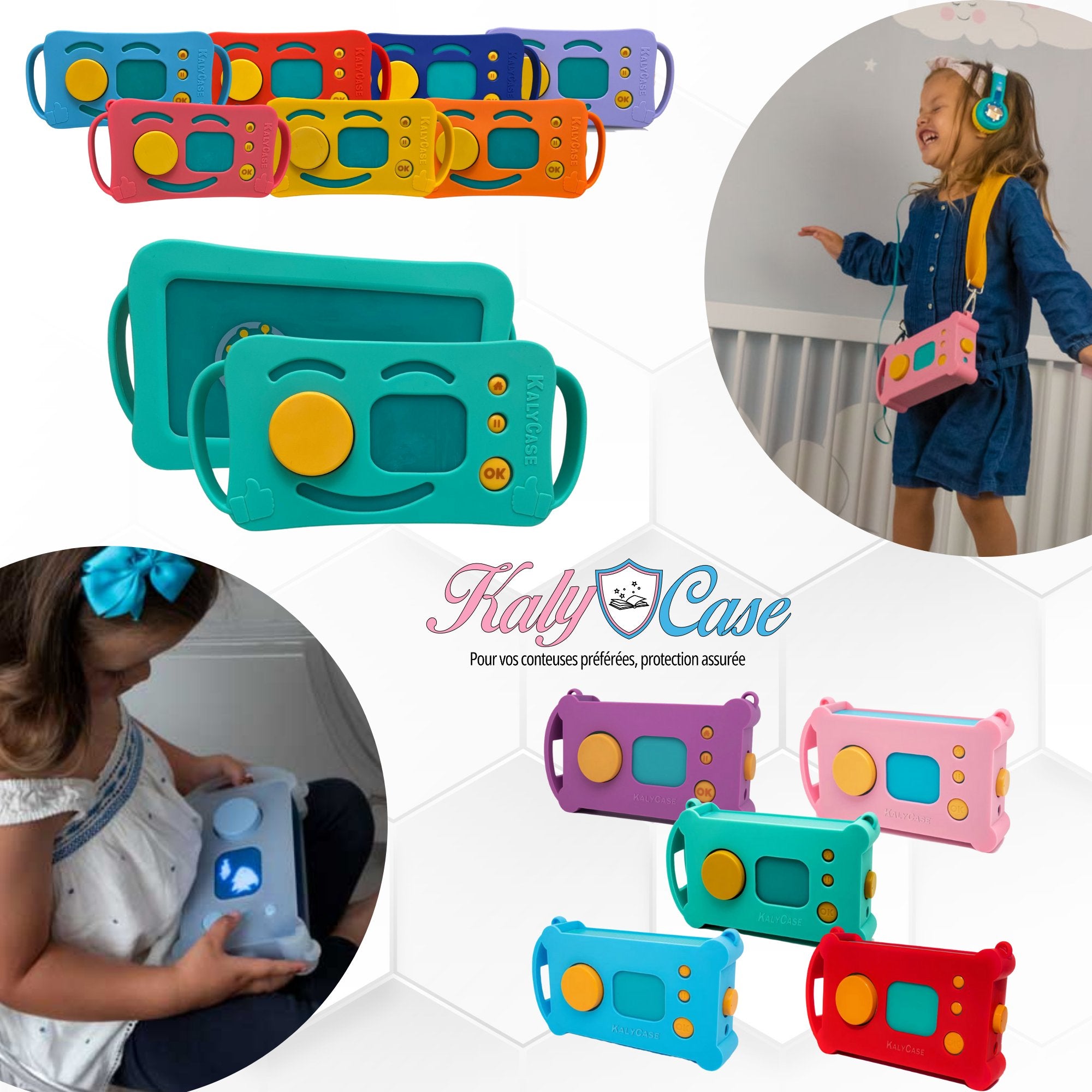 Lunii Coque de protection jaune pour FLAM pas cher Lunii Coque de protection jaune pour FLAM pas cher