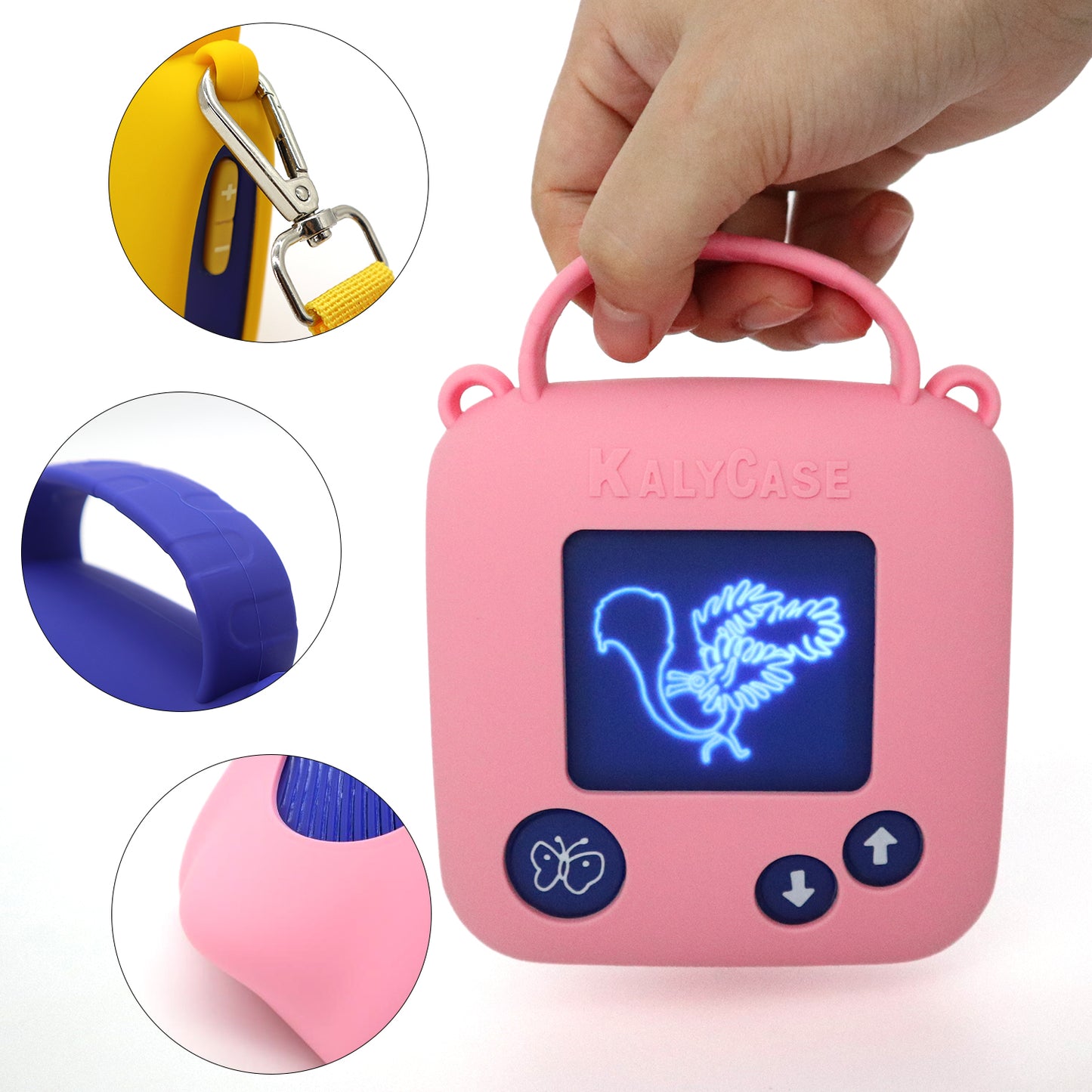 KALYCASE Housse de Protection Compatible MAX ECOLE DES LOISIRS - Coque Rose en Silicone Conteuse