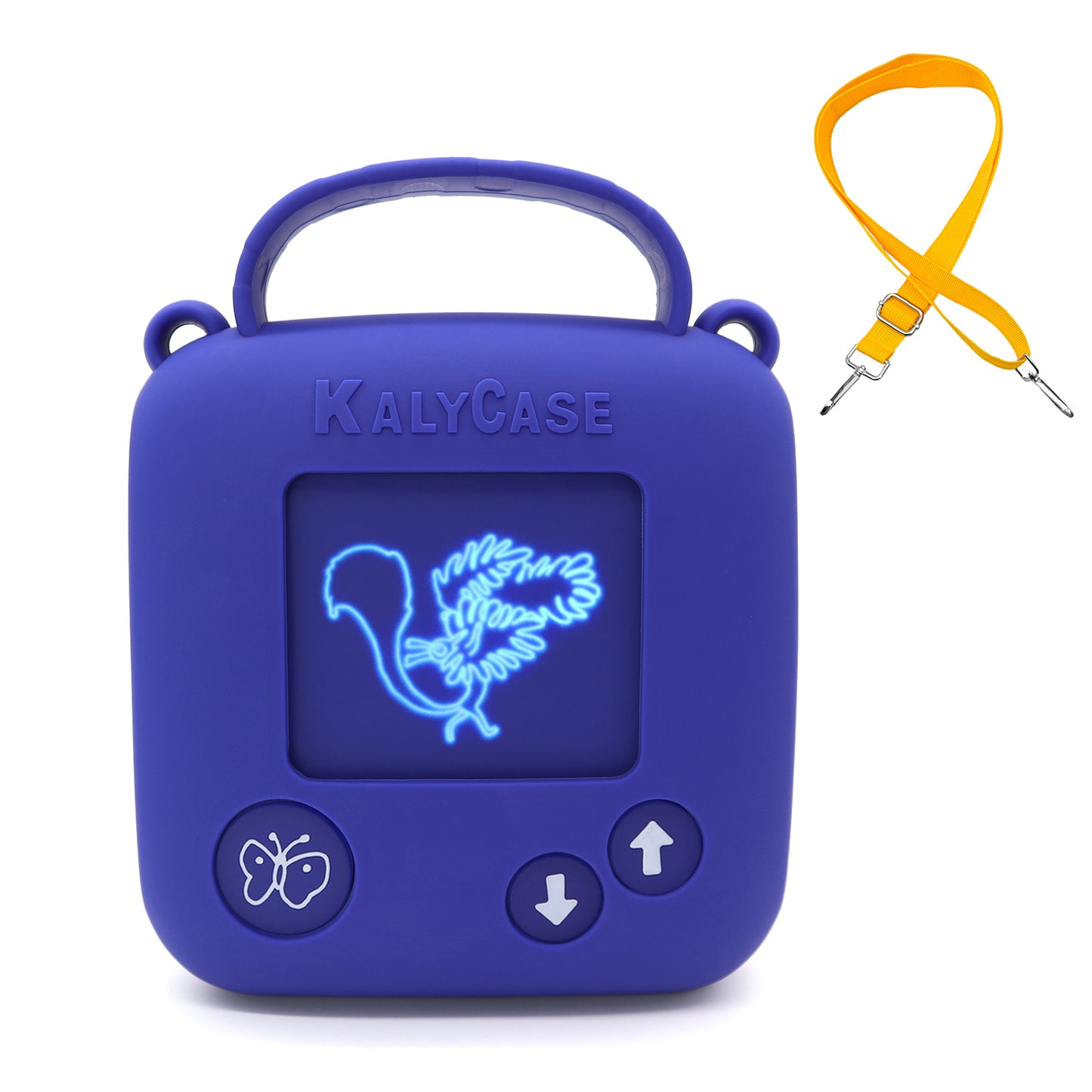 KALYCASE Coque Silicone Compatible MAX ECOLE DES LOISIRS - Etui de Protection Bleu pour Conteuse