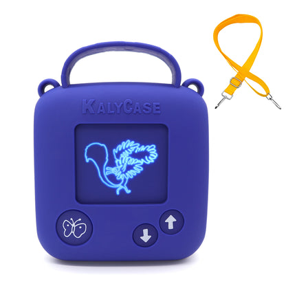 KALYCASE Coque Silicone Compatible MAX ECOLE DES LOISIRS - Etui de Protection Bleu pour Conteuse