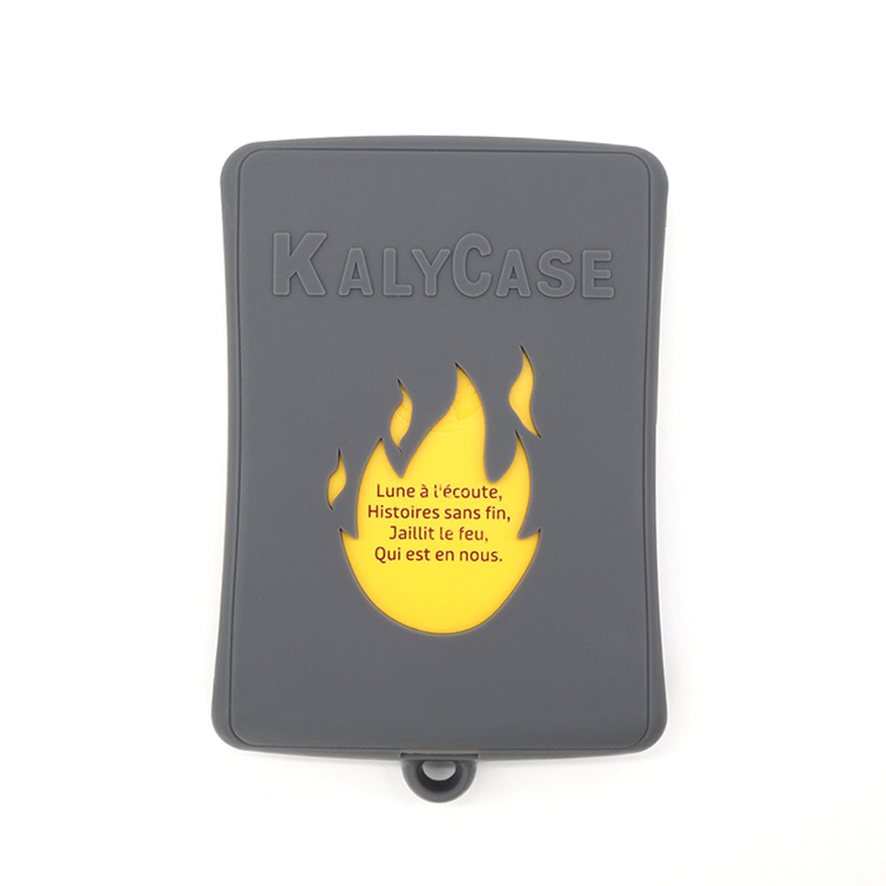 Housse Protection Flam de Lunii - Kalycase Grise Compatible Conteuse / Fabrique a1 Histoires Lunni