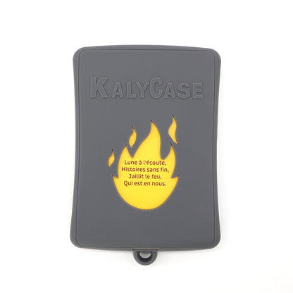 Housse Protection Flam de Lunii - Kalycase Grise Compatible Conteuse / Fabrique a1 Histoires Lunni