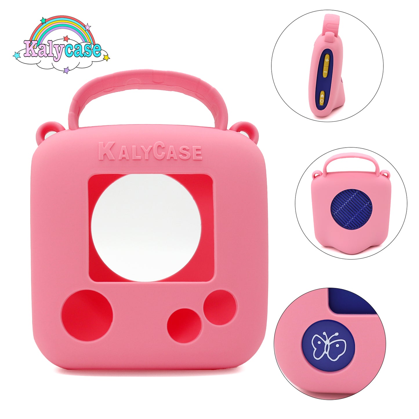 KALYCASE Housse de Protection Compatible MAX ECOLE DES LOISIRS - Coque Rose en Silicone Conteuse