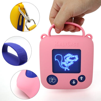 KALYCASE Housse de Protection Compatible MAX ECOLE DES LOISIRS - Coque Rose en Silicone Conteuse