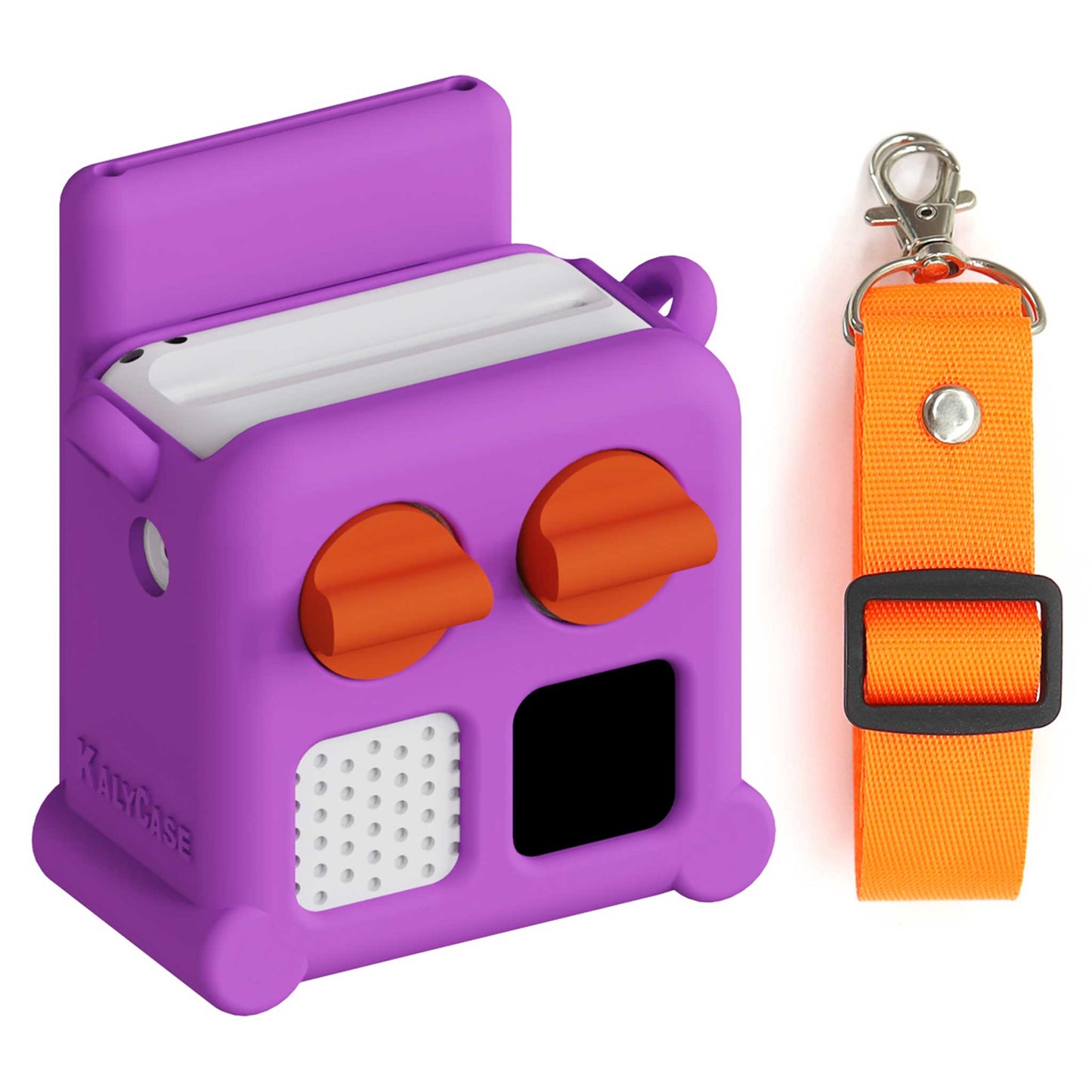 Housse de Protection Compatible Yoto - Coque KALYCASE en Silicone - Bandoulière & Pochette Porte Carte inclus