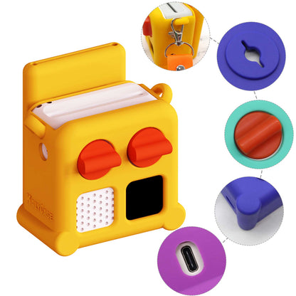 Housse de Protection Compatible Yoto - Coque KALYCASE en Silicone - Bandoulière & Pochette Porte Carte inclus