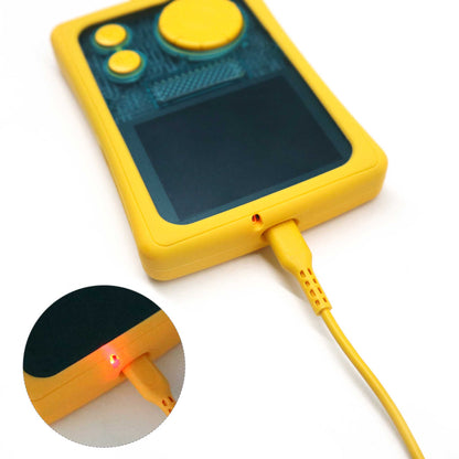 Coque Protection Compatible Flam Lunii - Kalycase Etui Silicone Jaune - Pochette Conteuse Histoire