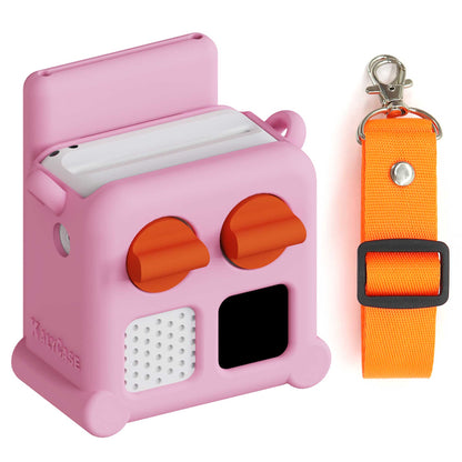 Housse de Protection Compatible Yoto - Coque KALYCASE en Silicone - Bandoulière & Pochette Porte Carte inclus