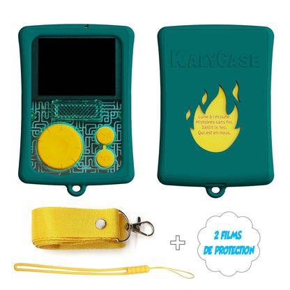 Housse Kalycase Compatible Flam Lunii - Etui Protection Verte - Conteuse FLAM