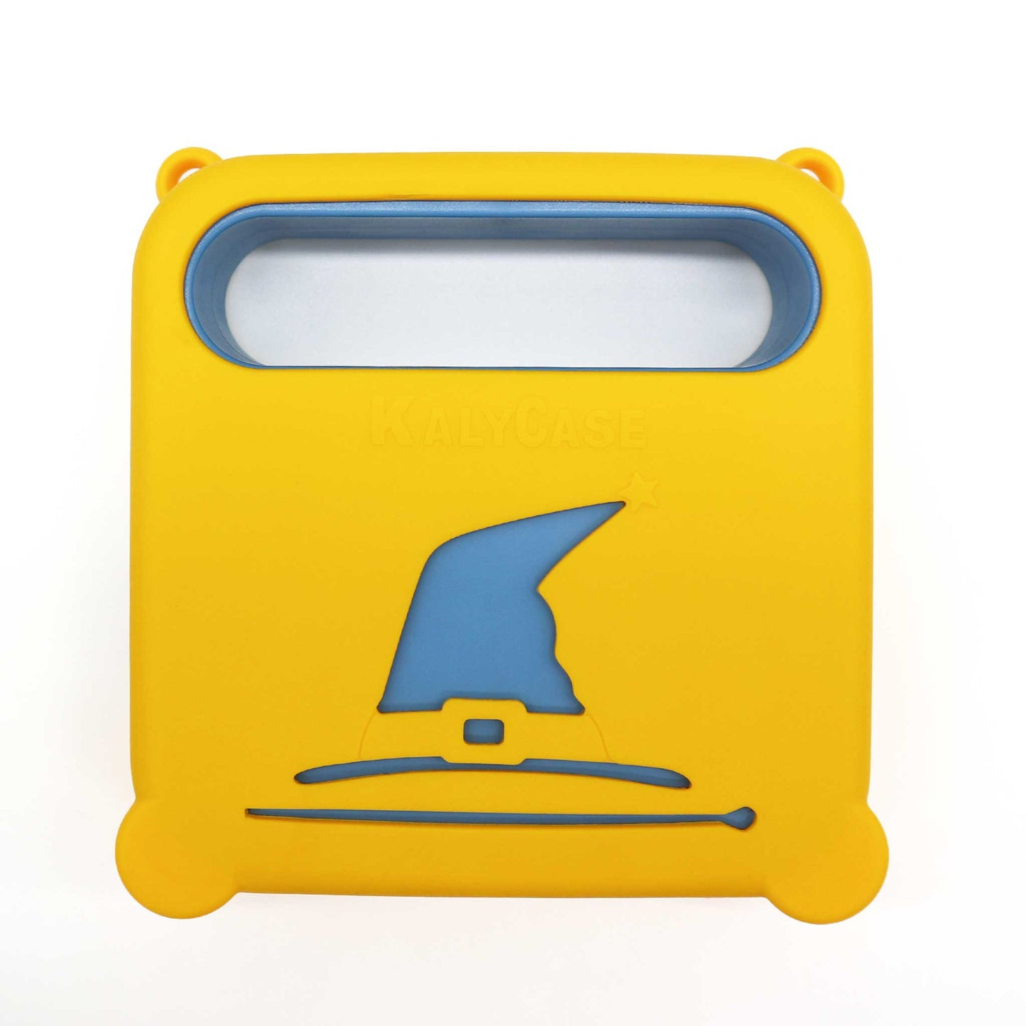 Housse de Protection Kalycase compatible Hello Merlin V1- Jaune - Coque Silicone Conteuse Histoire + Bandoulière
