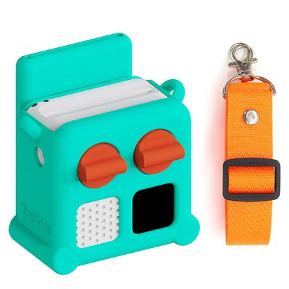 Housse de Protection Compatible Yoto - Coque KALYCASE en Silicone - Bandoulière & Pochette Porte Carte inclus