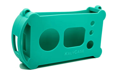 Coque KalyCase pour Ma Fabrique à Histoires de LUNII - Verte + Bandoulière incluse