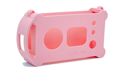 Coque KalyCase pour Ma Fabrique à Histoires de LUNII - Rose + Bandoulière incluse